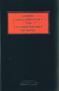 Cover of Duress, Undue Influence and Unconscionable Dealings