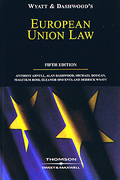 Cover of Wyatt and Dashwood: European Union Law