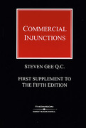 Cover of Commercial Injunctions 5th ed: 1st Supplement