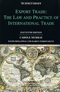 Cover of Schmitthoff's Export Trade: The Law and Practice of International Trade