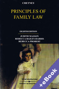 Cover of Cretney: Principles of Family Law (Book & eBook Pack)
