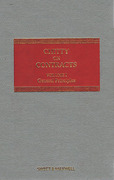 Cover of Chitty on Contracts 30th ed: Volumes 1 & 2