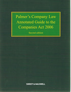 Cover of Palmer's Company Law: Annotated Guide to the Companies Act 2006