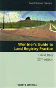 Cover of Wontner's Guide to Land Registry Practice