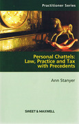 Cover of Personal Chattels: Law, Practice and Tax - With Precedents
