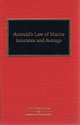 Cover of Arnould's Law of Marine Insurance and Average 17th ed with 1st Supplement