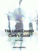 Cover of Local Council Clerk's Guide