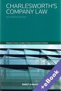 Cover of Charlesworth's Company Law (Book & eBook Pack)