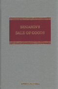 Cover of Benjamin's Sale of Goods 8th ed