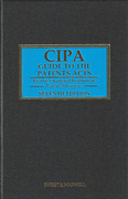 Cover of CIPA Guide to the Patents Acts 7th ed