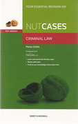 Cover of Nutcases Criminal Law