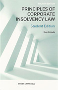 Cover of Student Edition: Principles of Corporate Insolvency Law