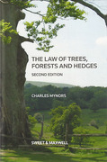 Cover of The Law of Trees, Forests and Hedges