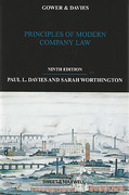 Cover of Gower & Davies: Principles of Modern Company Law