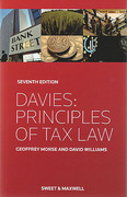 Cover of Davies: Principles of Tax Law