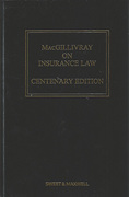 Cover of MacGillivray on Insurance Law: Relating to all Risks Other than Marine 12th ed