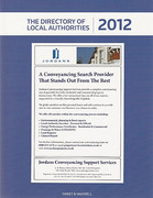 Cover of The Directory of Local Authorities on CD-ROM: 2012