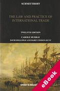 Cover of Schmitthoff: The Law and Practice of International Trade (eBook)