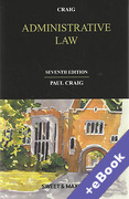 Cover of Administrative Law (Book & eBook Pack)