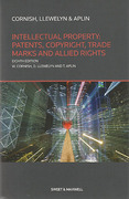 Cover of Intellectual Property: Patents, Copyright, Trade Marks and Allied Rights