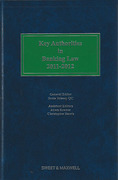 Cover of Key Authorities in Banking Law 2011-2012