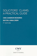 Cover of Solicitors' Claims: A Practical Guide