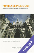 Cover of Pupillage Inside Out: How to Succeed as a Pupil Barrister (Book & eBook Pack)