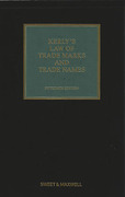 Cover of Kerly's Law of Trade Marks and Trade Names 15th ed with 1st Supplement