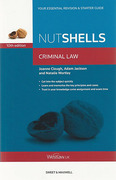 Cover of Nutshells Criminal Law