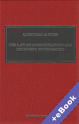 Cover of Lightman & Moss: Law of Receivers and Administrators of Companies 5th ed with 3rd Supplement (Book & eBook Pack)