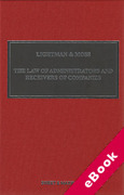 Cover of Lightman & Moss: Law of Receivers and Administrators of Companies 5th ed with 3rd Supplement (eBook)