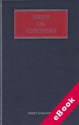 Cover of Jervis on Coroners (eBook)