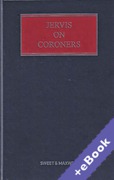 Cover of Jervis on Coroners (Book & eBook Pack)