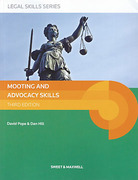Cover of Mooting and Advocacy Skills