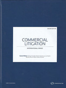 Cover of Commercial Litigation: International Series