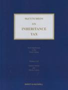 Cover of McCutcheon on Inheritance Tax 6th ed: 1st Supplement