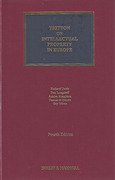 Cover of Tritton on Intellectual Property in Europe 4th ed with 2nd Supplement