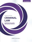 Cover of Criminal Law: The Fundamentals