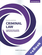 Cover of Criminal Law: The Fundamentals (Book & eBook Pack)