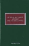 Cover of Misrepresentation, Mistake and Non-Disclosure