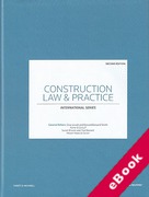 Cover of Construction Law and Practice: International Series (eBook)