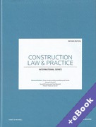 Cover of Construction Law and Practice: International Series (Book & eBook Pack)