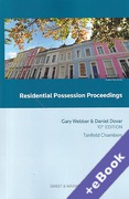 Cover of Residential Possession Proceedings (Book & eBook Pack)