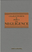 Cover of Charlesworth & Percy on Negligence 13th ed with 3rd Supplement
