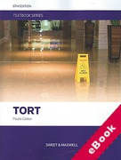 Cover of Tort Textbook (eBook)