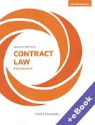 Cover of Contract Law: The Fundamentals (Book & eBook Pack)