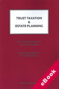 Cover of Trust Taxation and Estate Planning 4th ed: 2nd Supplement (eBook)