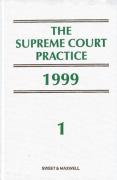 Cover of The Supreme Court Practice 1999: The White Book (2017 Reprint)