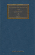 Cover of Dicey, Morris & Collins: The Conflict of Laws 15th ed with 5th Supplement