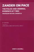 Cover of Zander on PACE: The Police and Criminal Evidence Act 1984